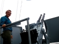 Bitevník USS Alabama u střílny